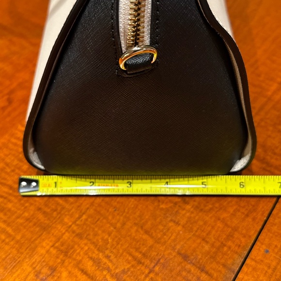 Kate Spade Cream and Black Satchel Dome-Shaped Elegance - Picture 13 of 13